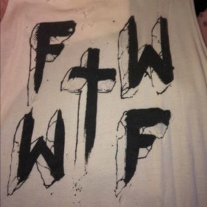 UNIF FTW WTF MUSCLE TEE